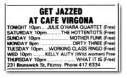 Café Virgona 19-Apr-93 Café Virgona 19-Apr-93
