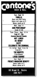 12-Sep-78 Boston 12-Sep-78