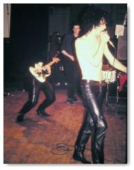 Tracy Pew, Mick Harvey, Nick Cave, 23-Oct-81