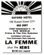 Exford Hotel August 79