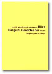 Headcleaner book-front