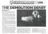 Sounds - The Demolition Derby