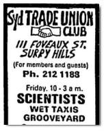 Trade Union Club 14-Oct-83
