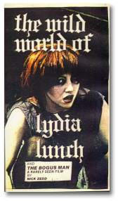 Wild World of Lydia Lunch -front