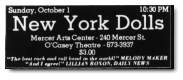 New York City Mercer 01-Oct-72
